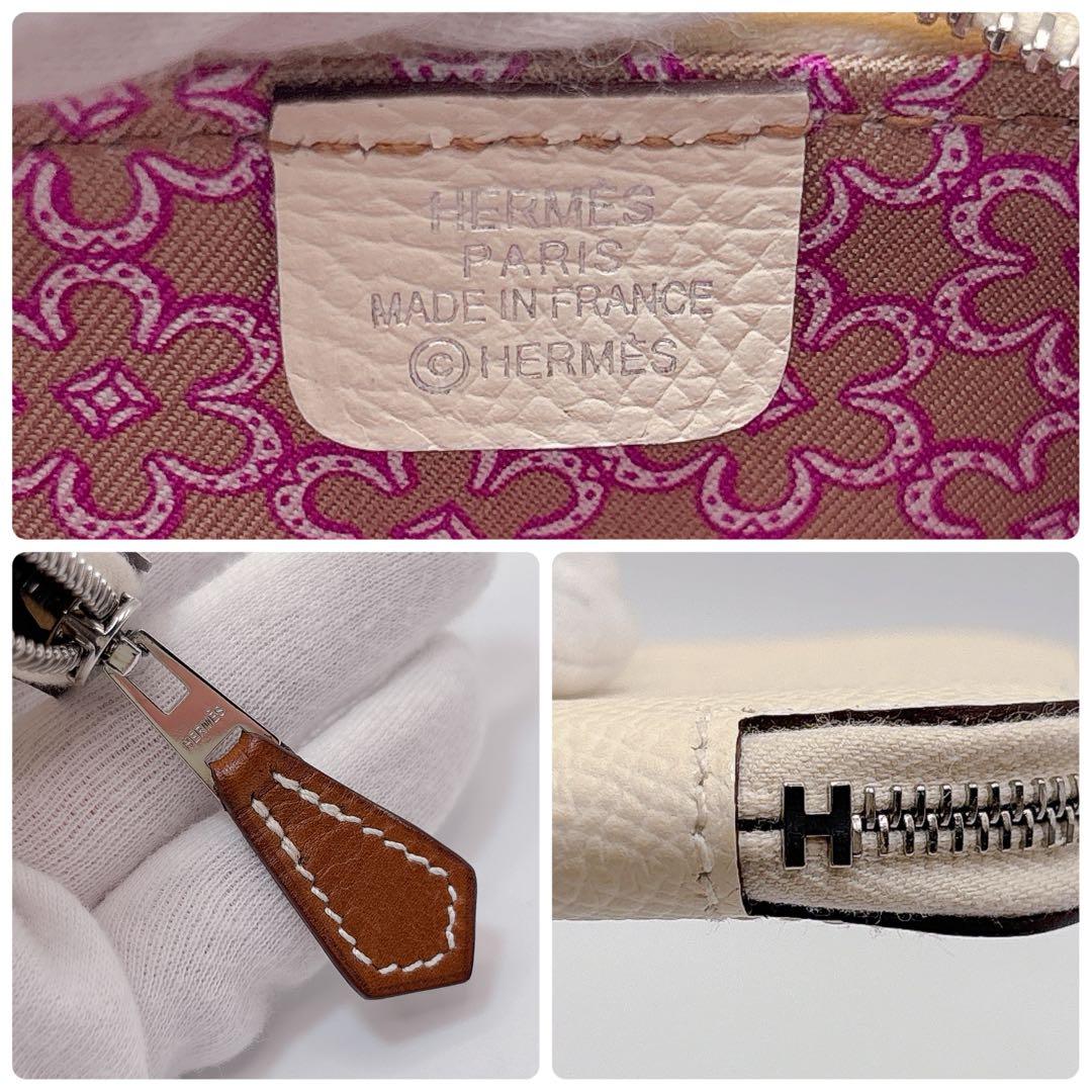 未使用 HERMES エルメス アザップミニ シルクイン ケース ナタ