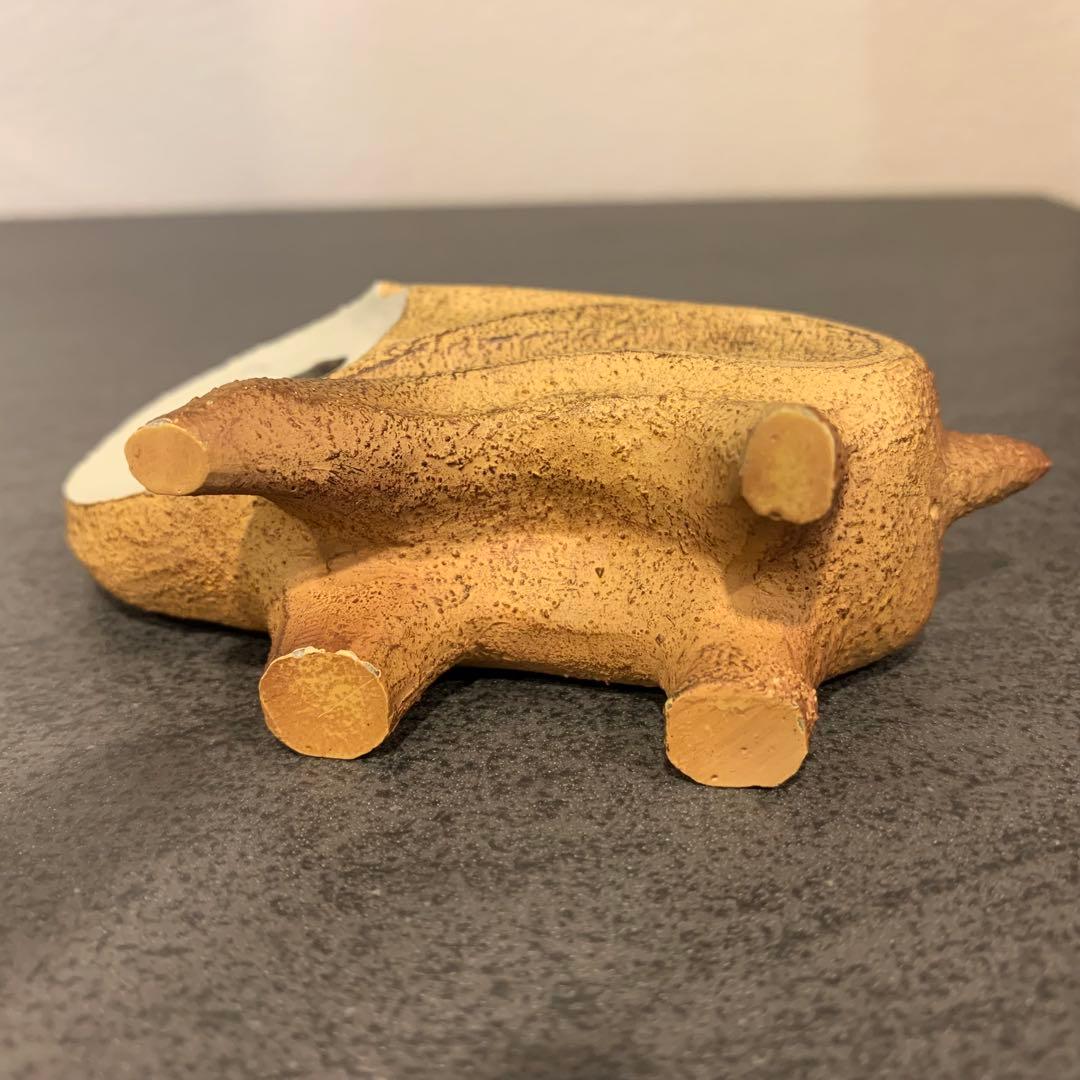 岡本太郎 犬の植木鉢 午後の日 フィギュア セットで 現代芸術アトリエ レプリカ