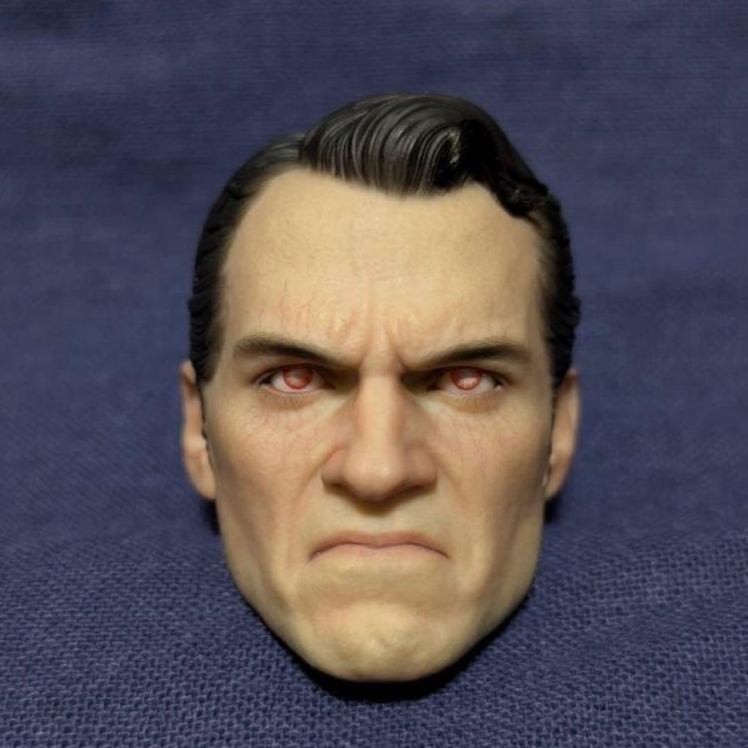 ②INART スーパーマン 1/6 カスタムヘッド 怒りver