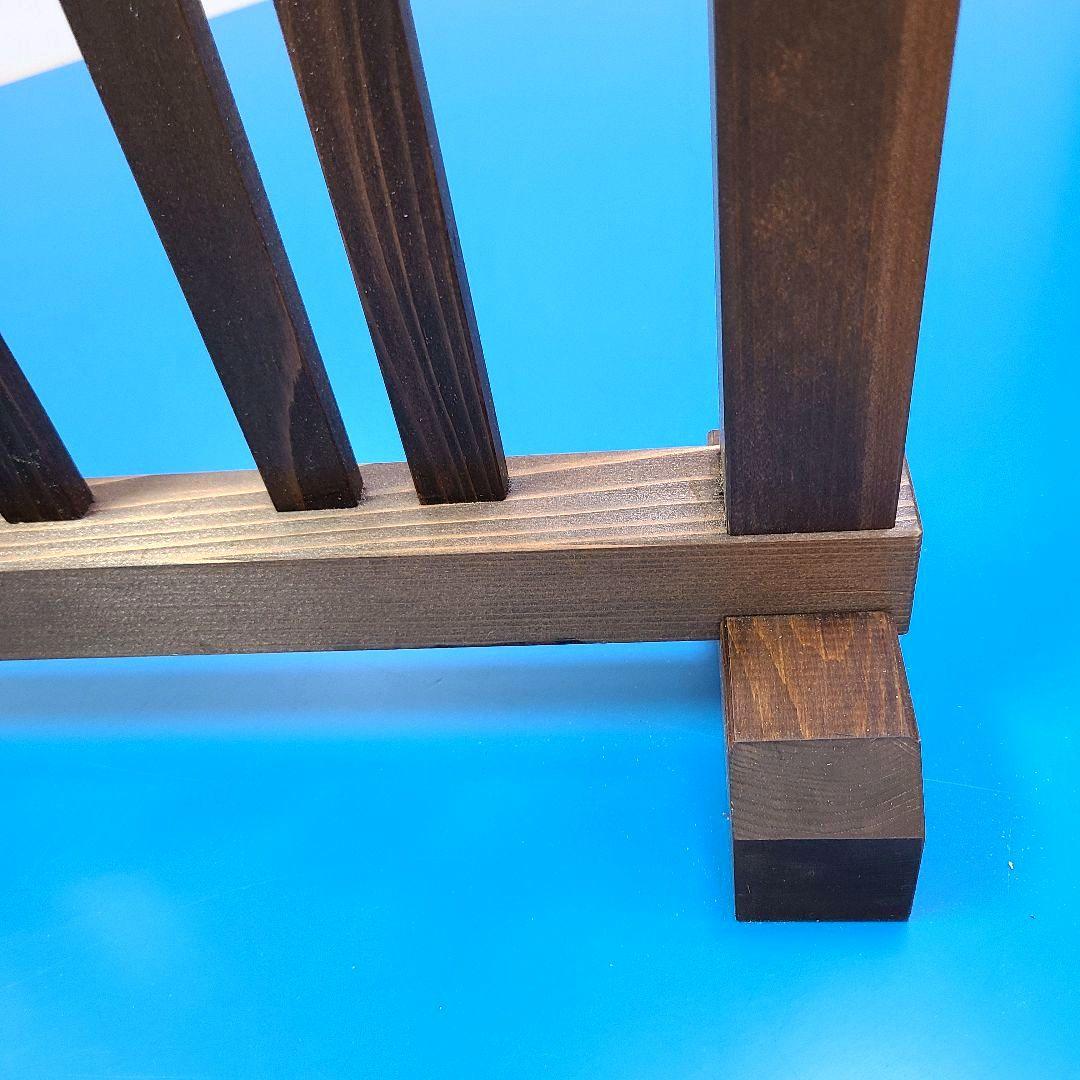 No8118【レトロ調】縦格子 衝立、パーテーション、間仕切り【吹き抜けタイプ】