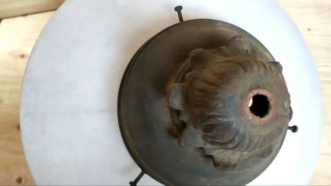 アンティークライトシェード 　金具あり