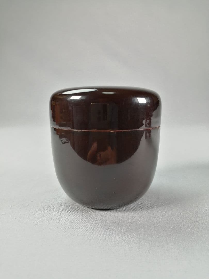 【茶道具】中村宗哲造　中棗　茶器　棗283