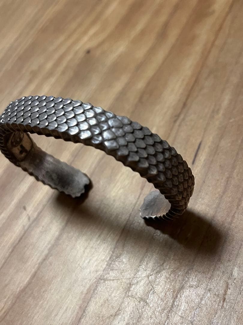 ナバホ ネイティブ ビンテージ バングル リンチシルバースミス ウィングロック