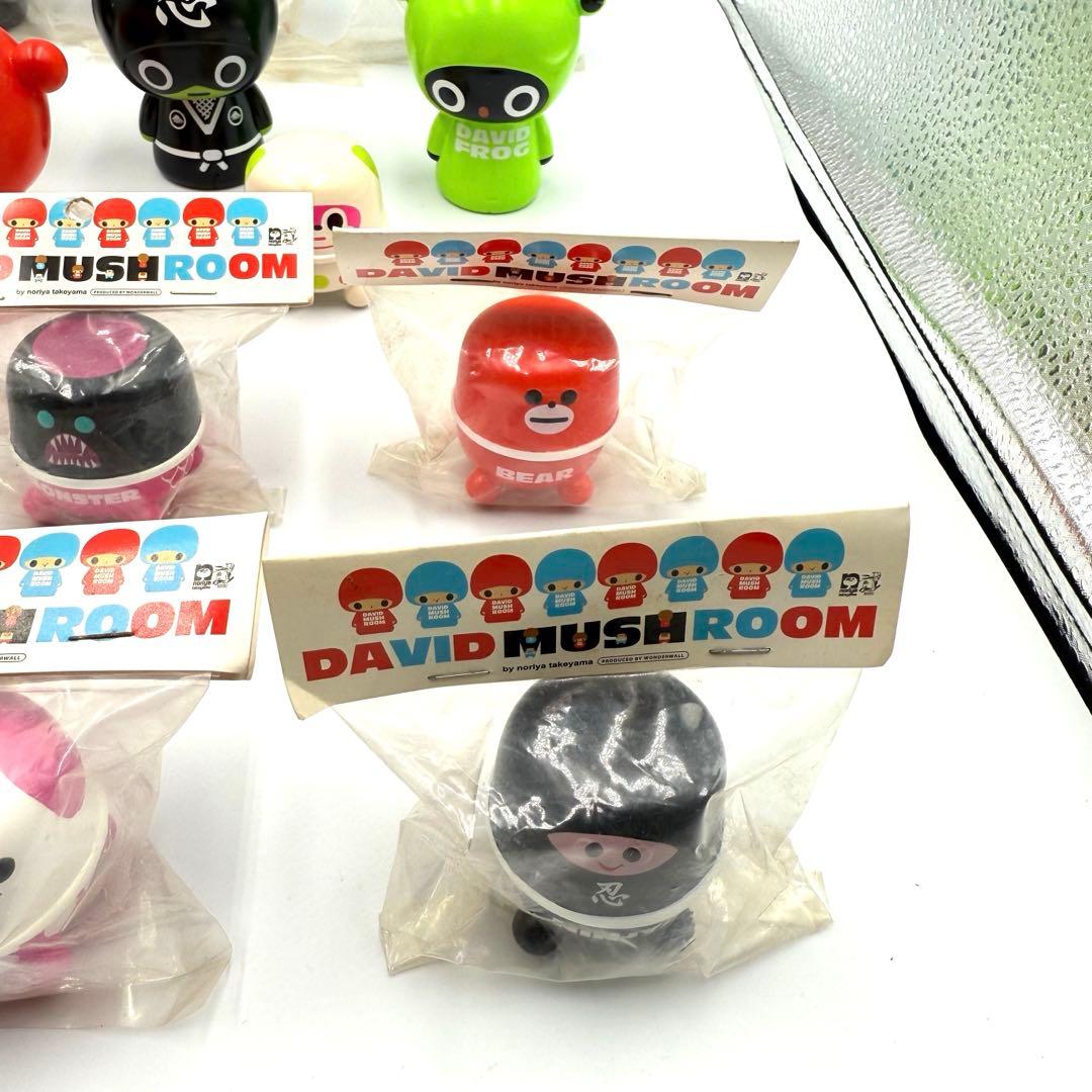 DAVID MUSH ROOM タケヤマノリヤ ソフビ 24体セット
