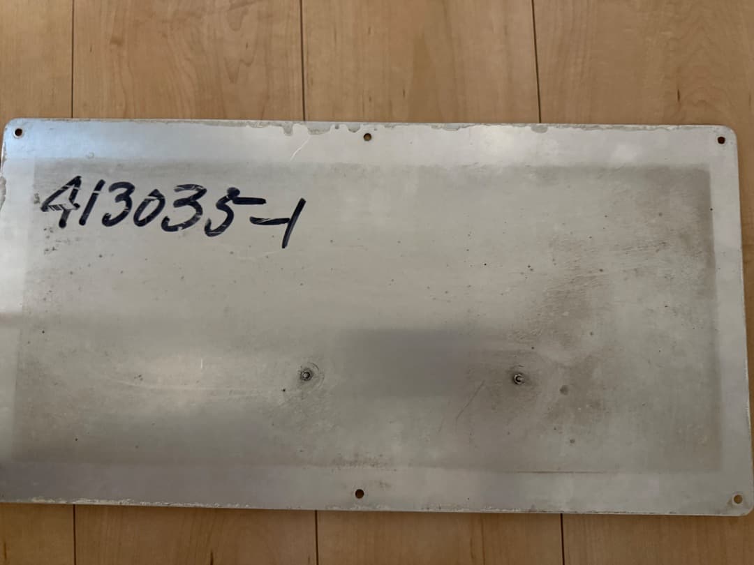 川崎重工 鉄道部品プレート 03系