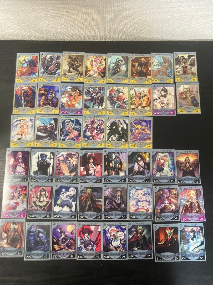 悠久の車輪　大量カードセット