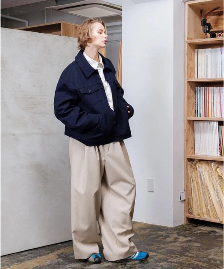 【25AW VOAAOV リサイクルメルトンセットアップ】