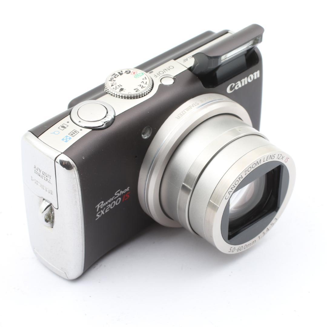 動作済み Canon PowerShot SX200 IS ブラック ジャンク