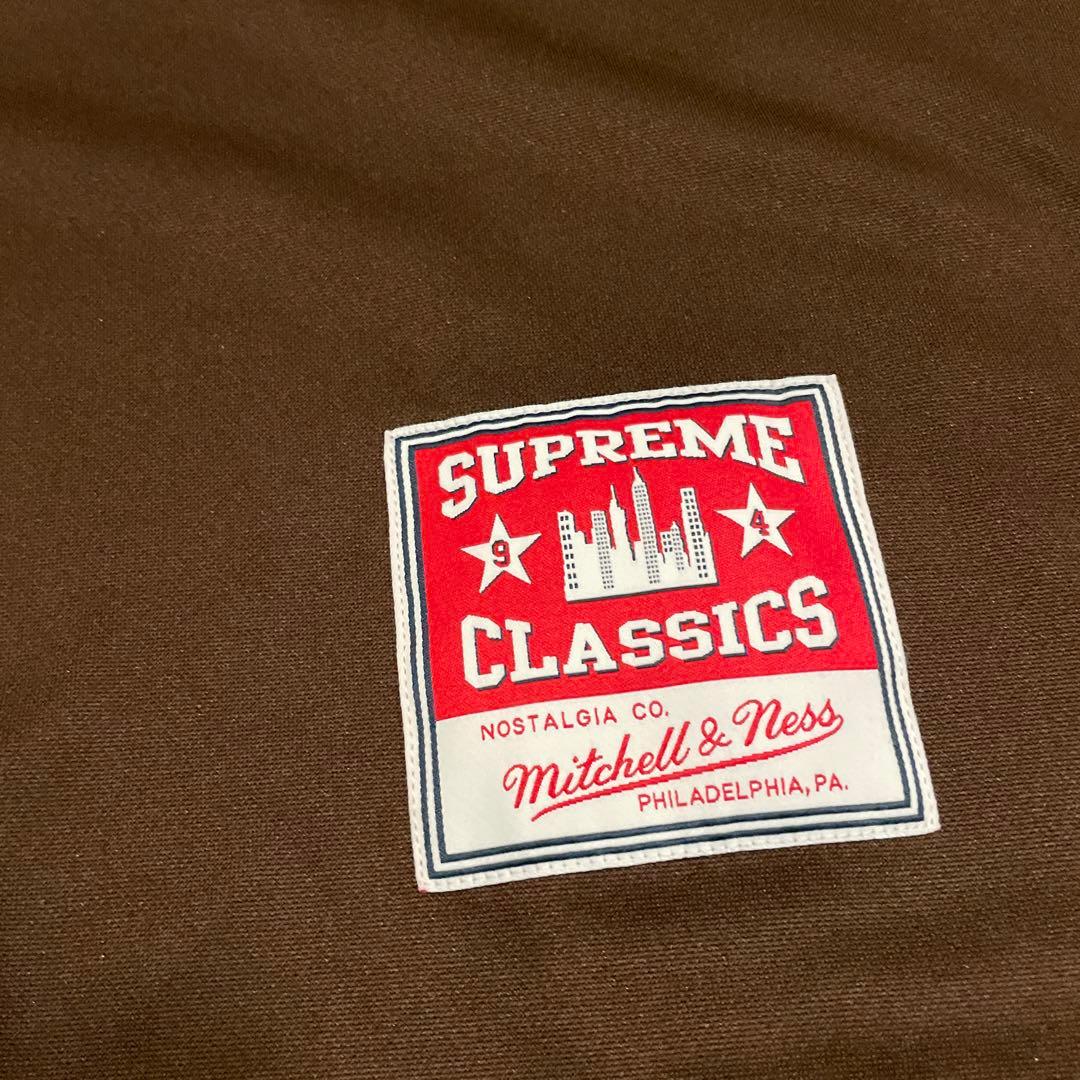 トップス Supreme x Mitchell & Ness Brown