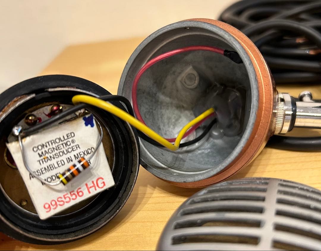 90s SHURE 520D GREEN BULLET 99S556ハープマイク