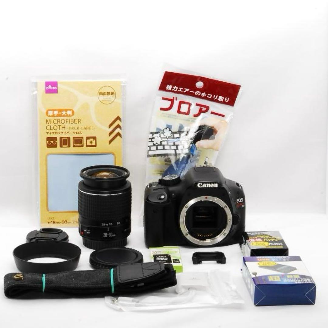 一眼レフ入門！Canon EOS Kiss X4 28-90mm USM✨