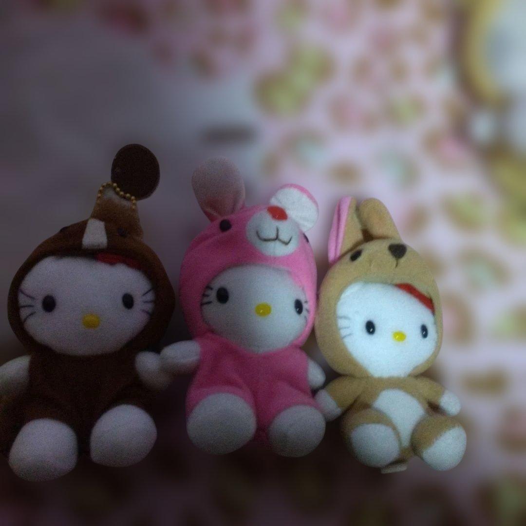 超激レア‼️レトロ‼️キティ 着ぐるみ‼️9 体セット‼️