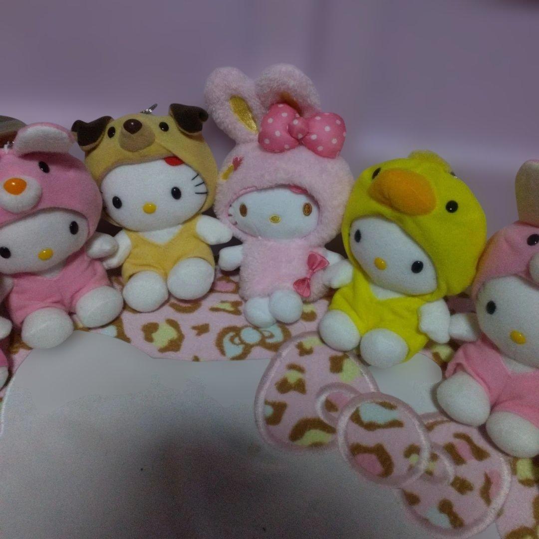 超激レア‼️レトロ‼️キティ 着ぐるみ‼️9 体セット‼️