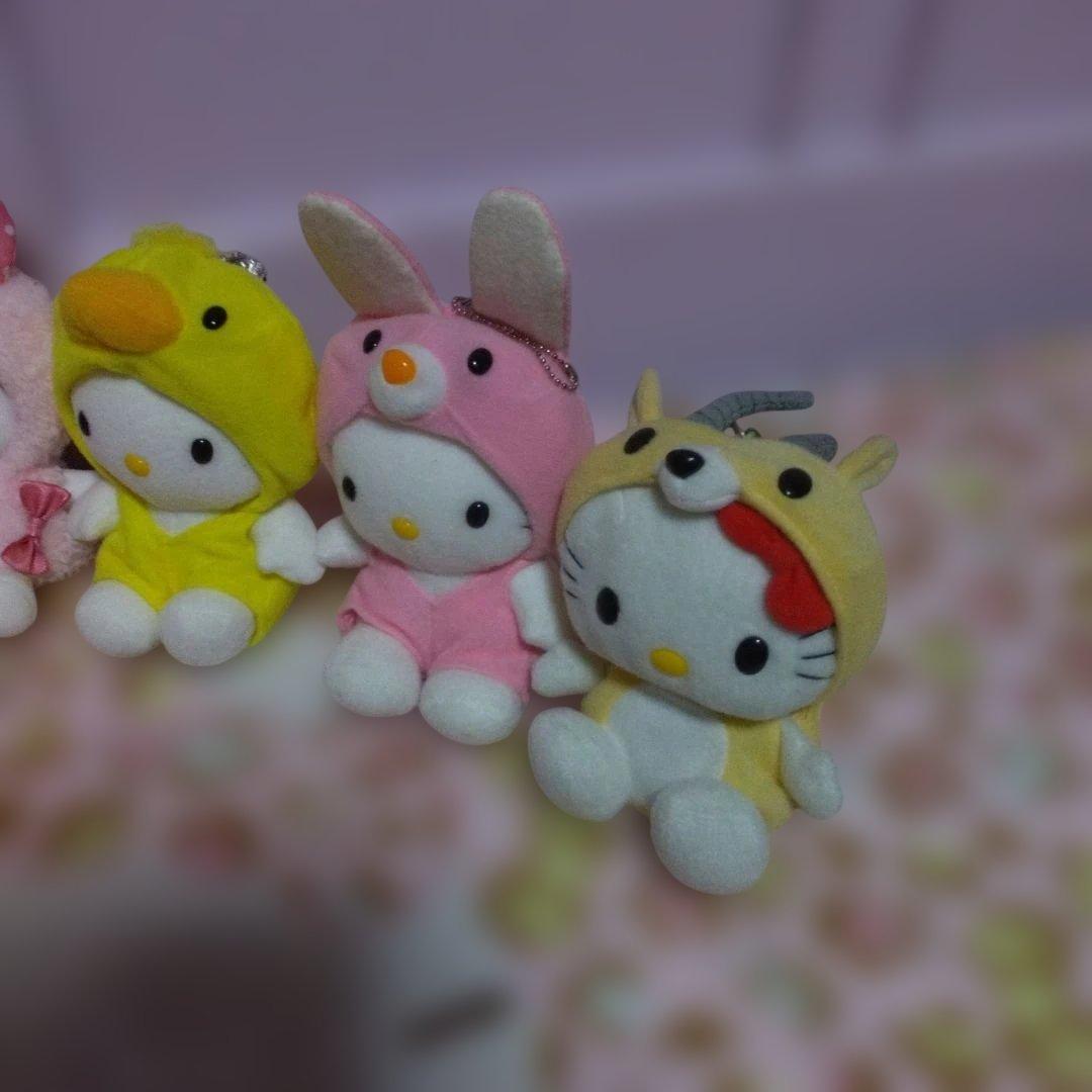 超激レア‼️レトロ‼️キティ 着ぐるみ‼️9 体セット‼️