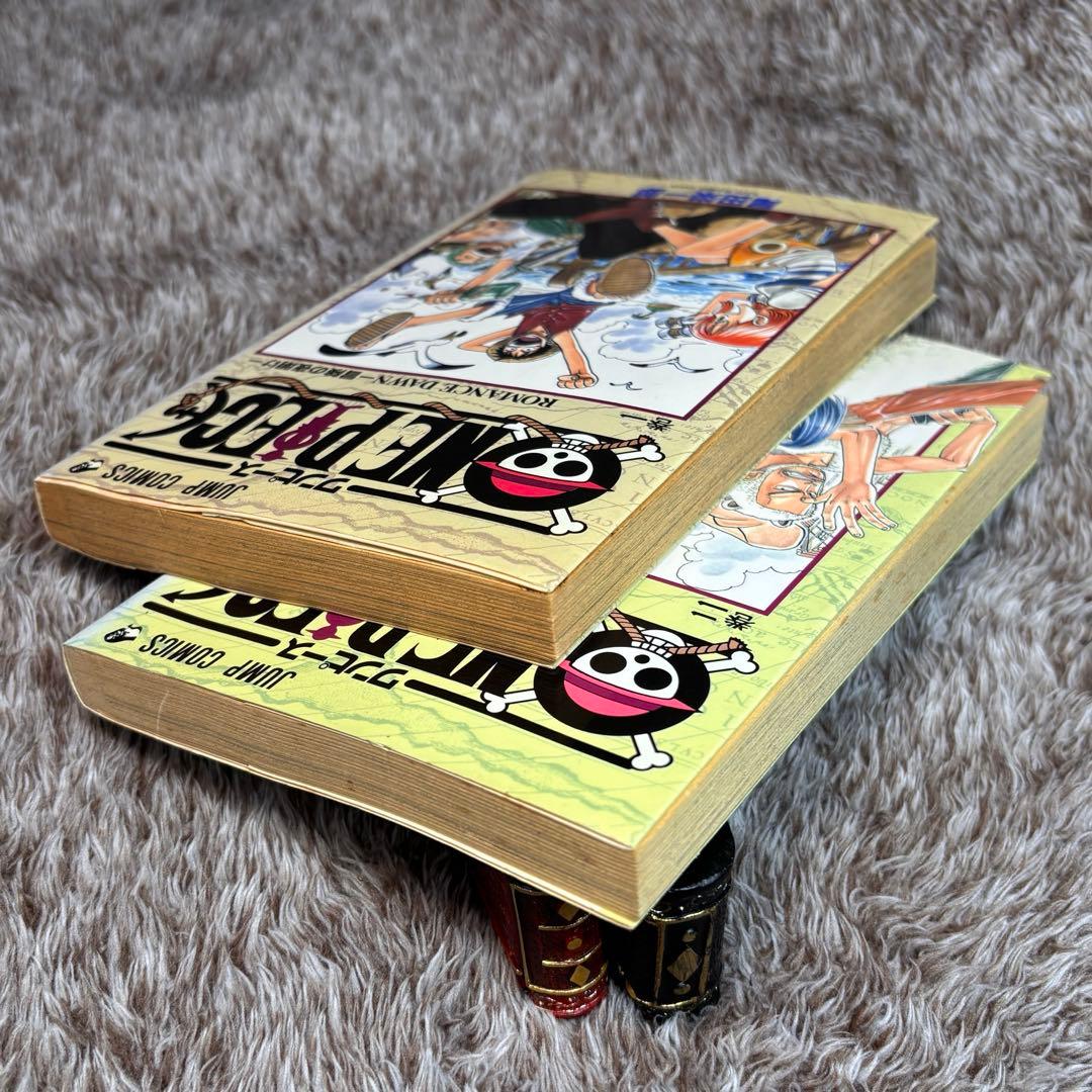【1997年初版】ONE PIECE1巻.2巻.当時もの.レア本