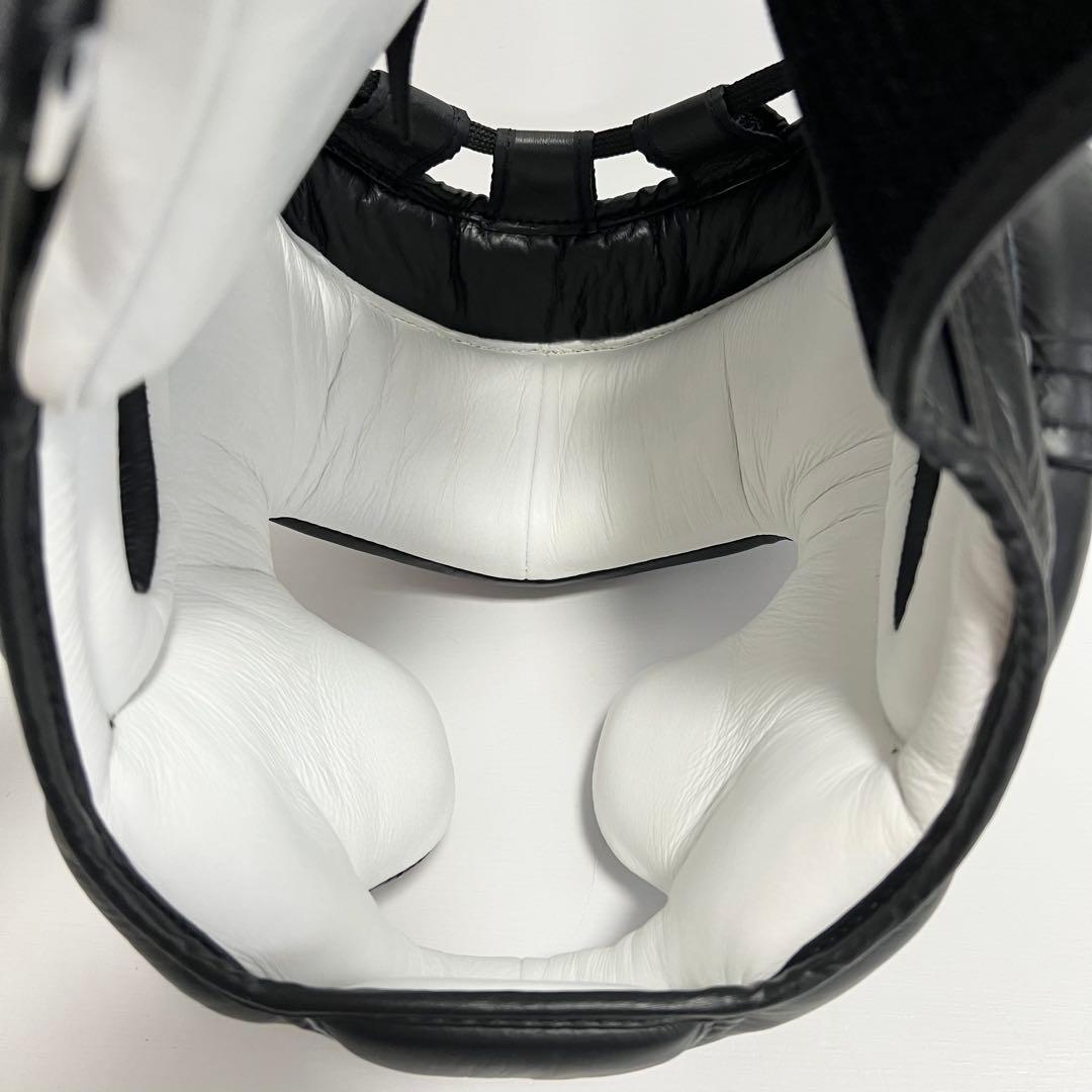 【極美品】TWINS ツインズ ヘッドギア ヘッドガード L 本革製 タイ製