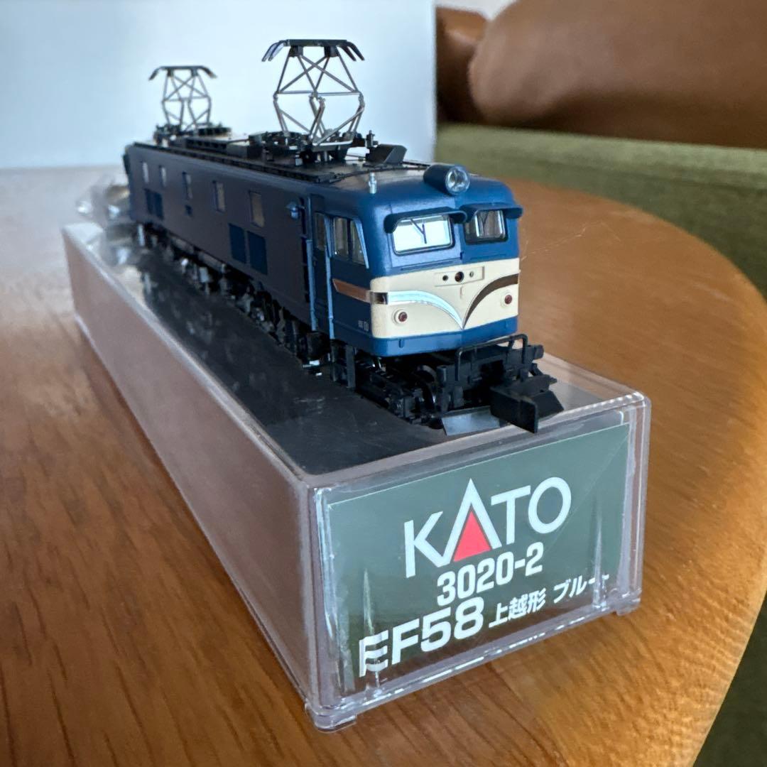 【新同】KATO 3020-2 EF58 上越形ブルー付属品未使用未開封⑤