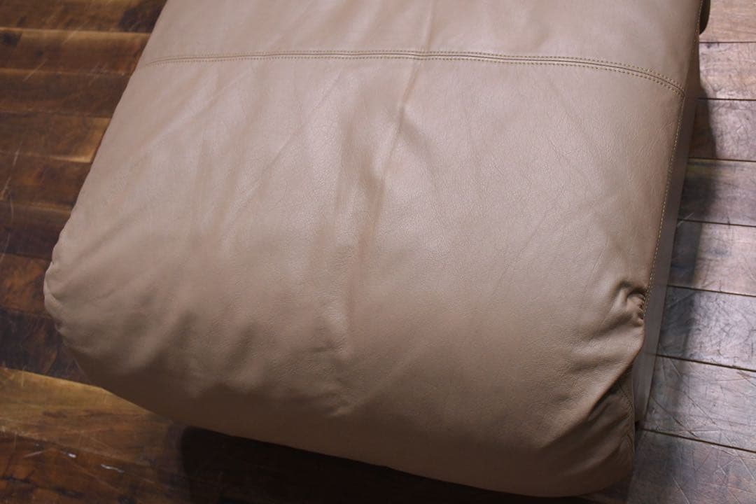 DLK150 maruni マルニ木工 レザー/本革張り オットマン スツール