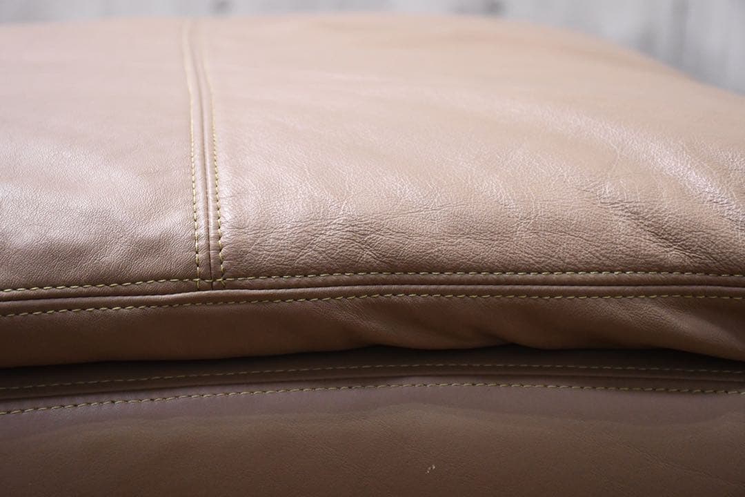 DLK150 maruni マルニ木工 レザー/本革張り オットマン スツール