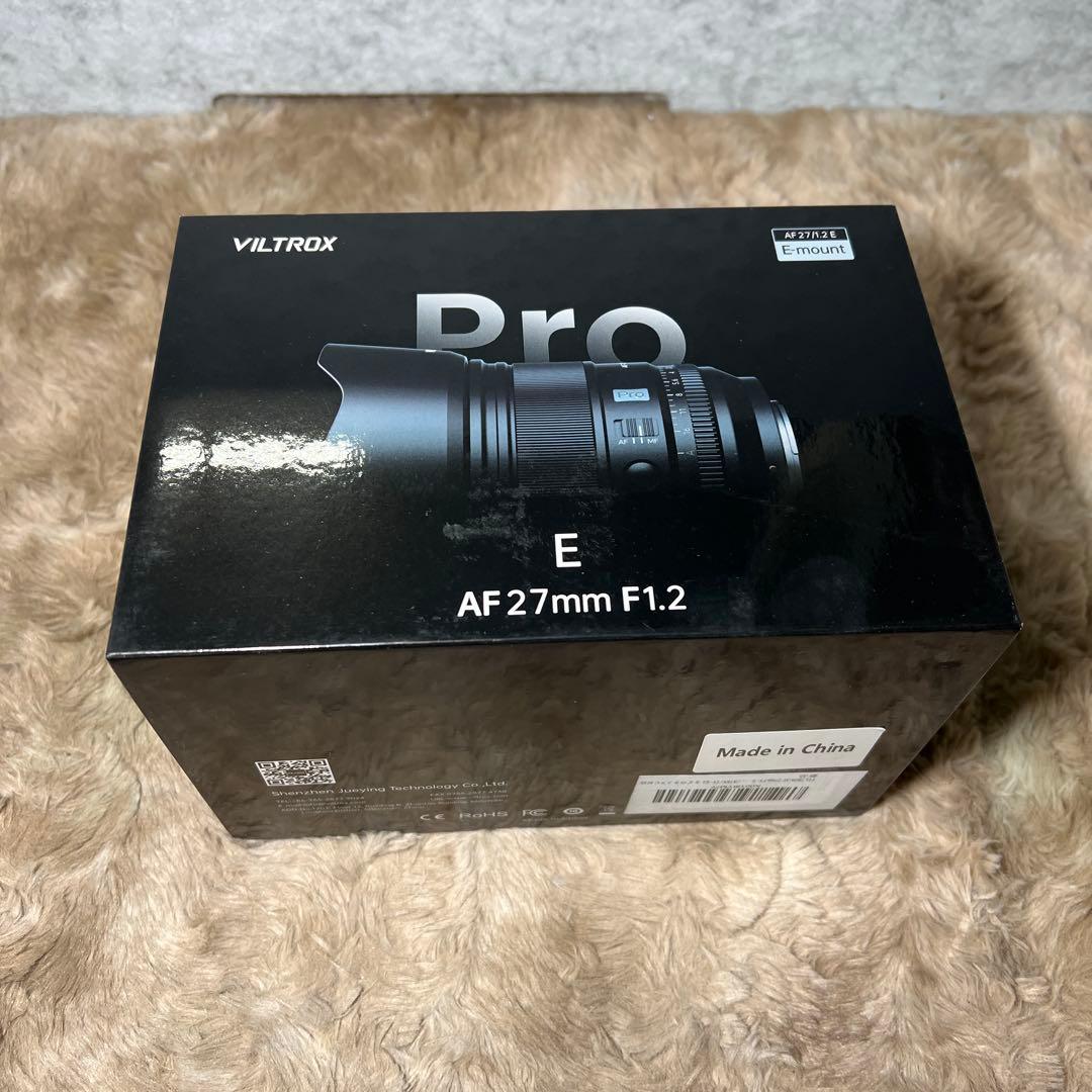 Viltrox AF 27mm F1.2 Pro 中望遠 単焦点レンズ ブラック