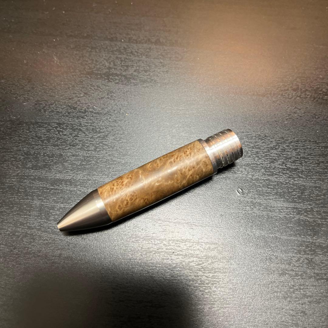 t*'様 工房楔 カスタムグリップ サテンウッドバナバ