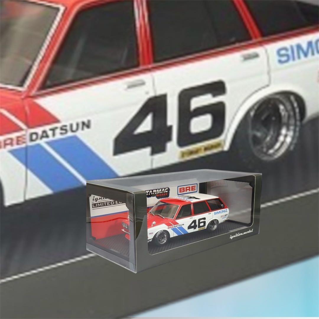 Tarmac x イグニッションモデル 1/18 ダットサン ブルーバード