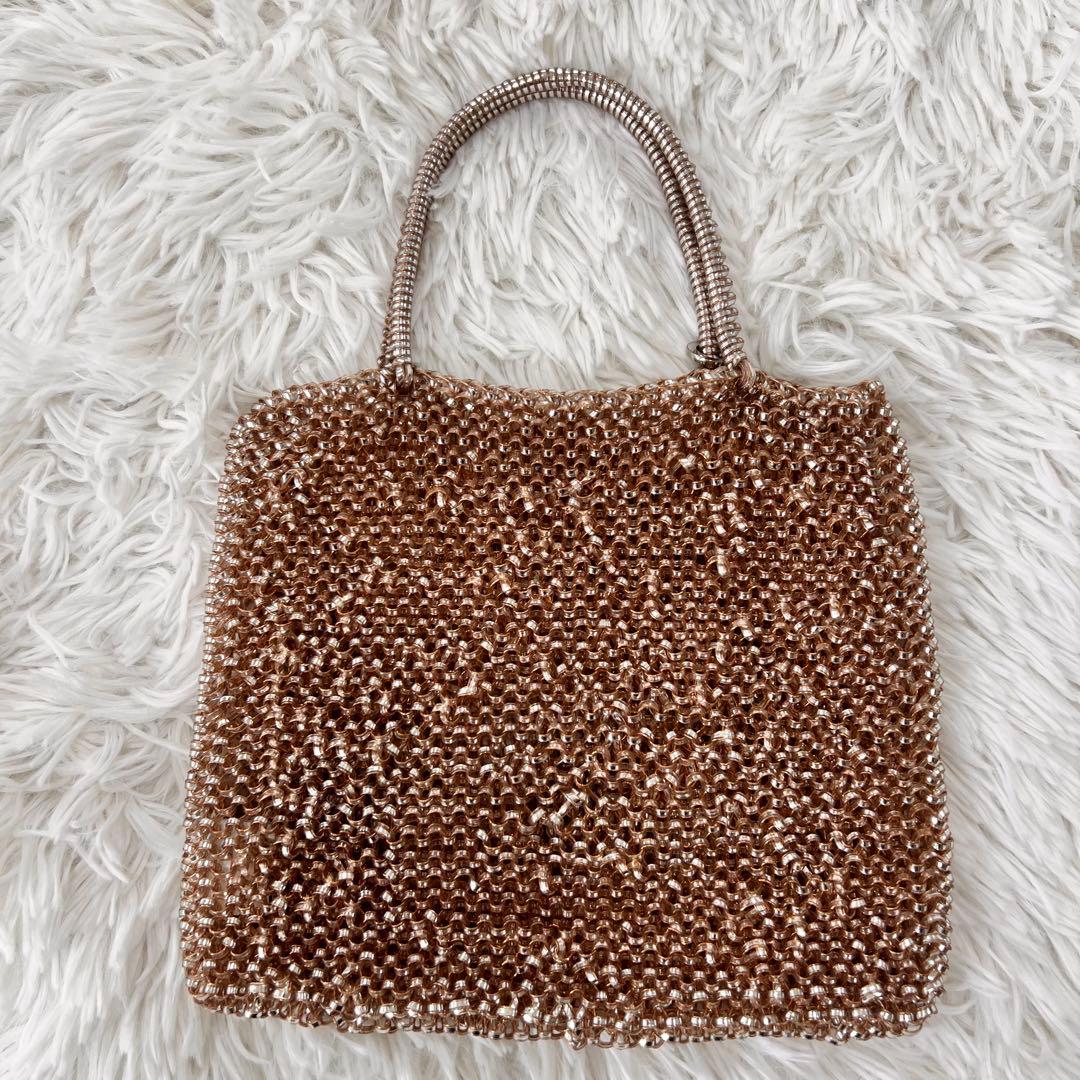 極美品！アンテプリマ ピンク リボン パール　NASTRO/ナストロ