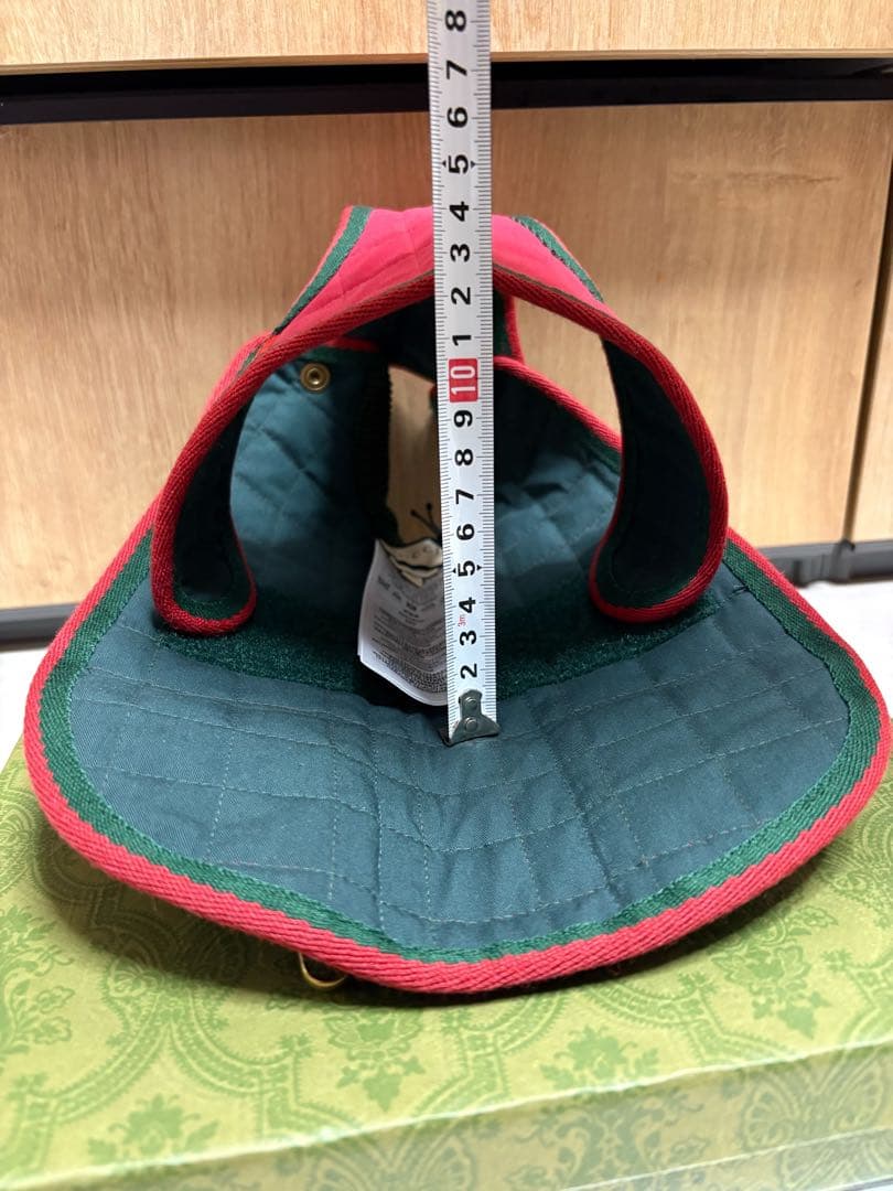 【未使用品】GUCCI グッチ　犬用コート　犬用品　xxsサイズ