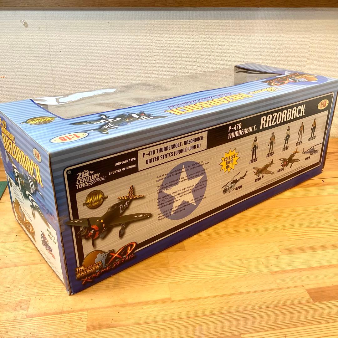 【新品未使用】1/18 P-47 サンダーボルト レイザーバックver