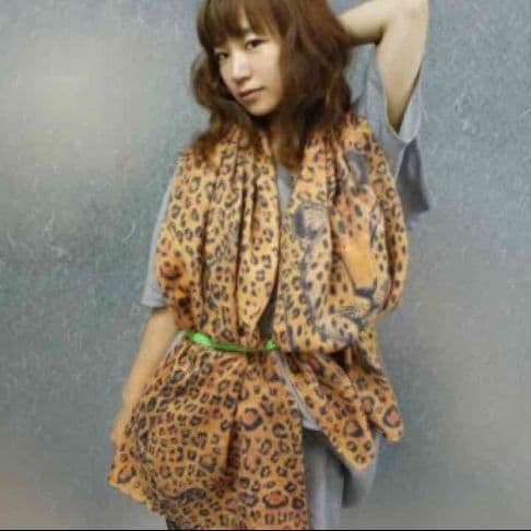 YUKI sleep レオパード　ストール　新品未開封