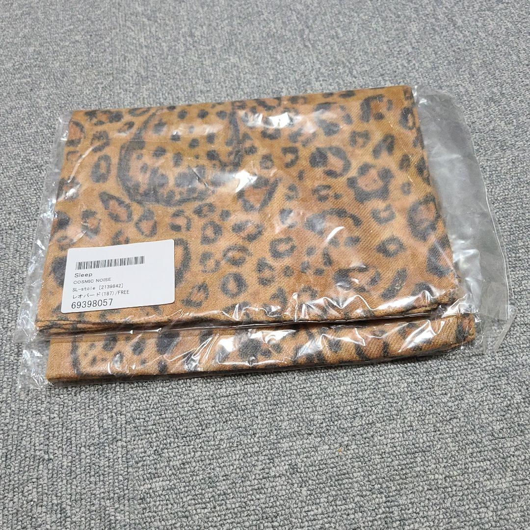 YUKI sleep レオパード　ストール　新品未開封