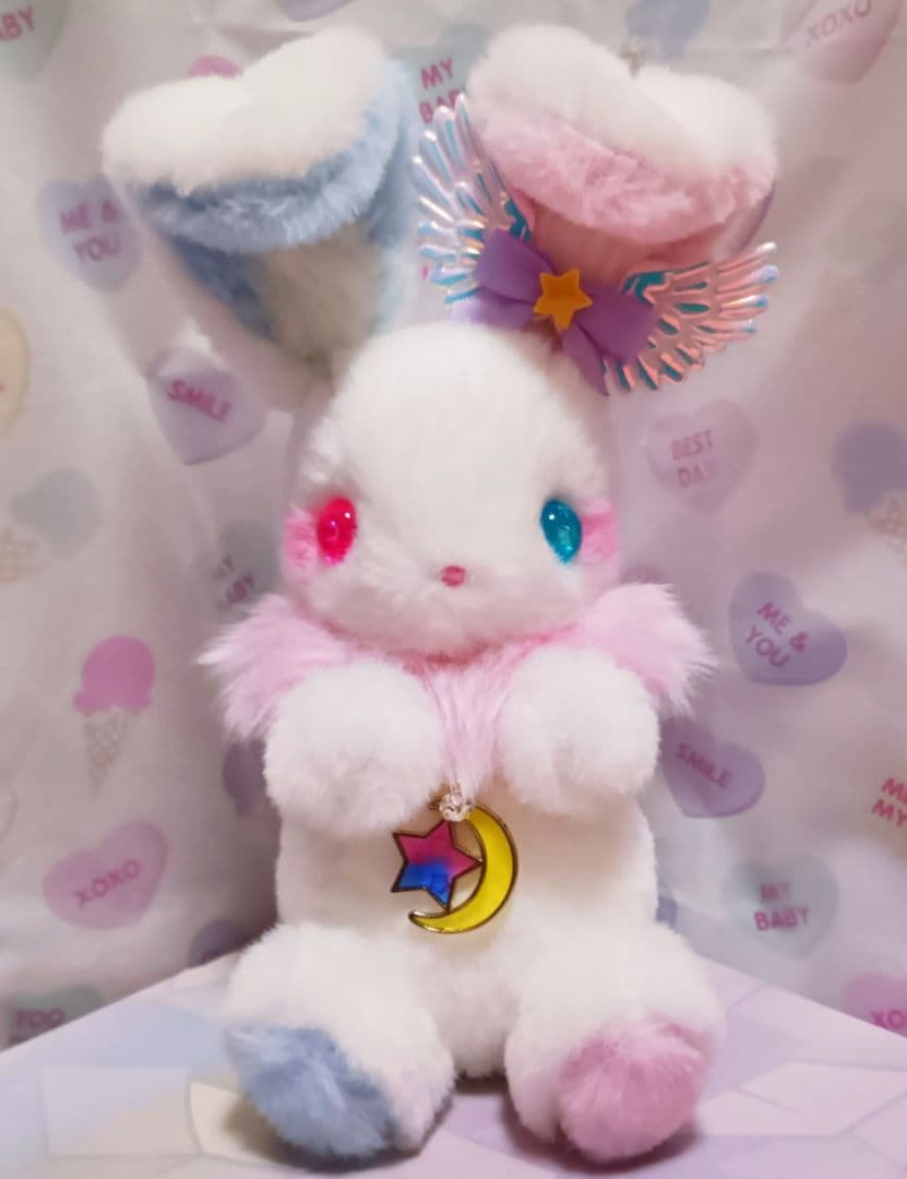ハンドメイド＊ユメミルBunny ぬいぐるみ　エンジェル