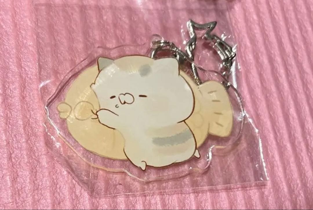 となりのにゃんこ ミケ クリーム マスコット エコバッグ コースター まとめ売り