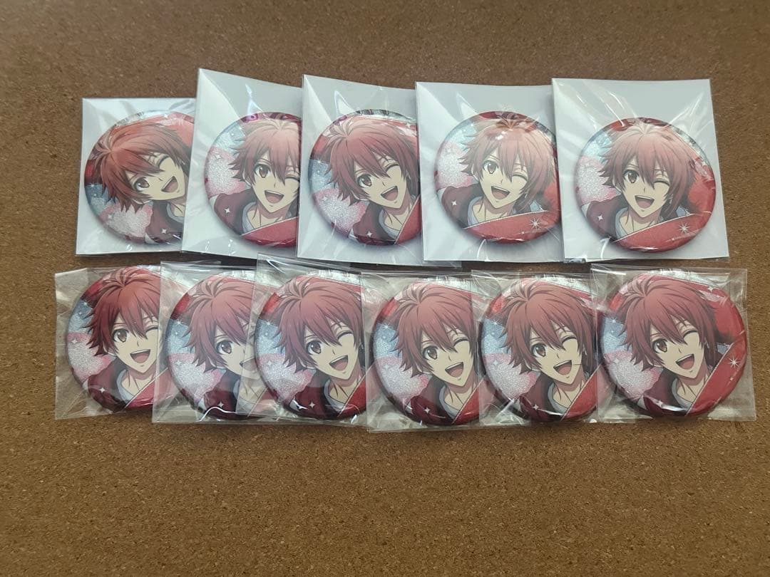 は*か様 アイドリッシュセブン　七瀬陸　 ラビチューブ　缶バッジ