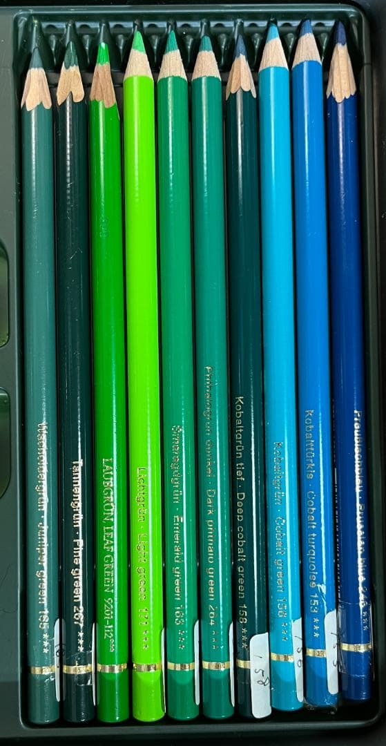 Faber-Castell ポリクロモス色鉛筆 60色セット　全色有 缶入