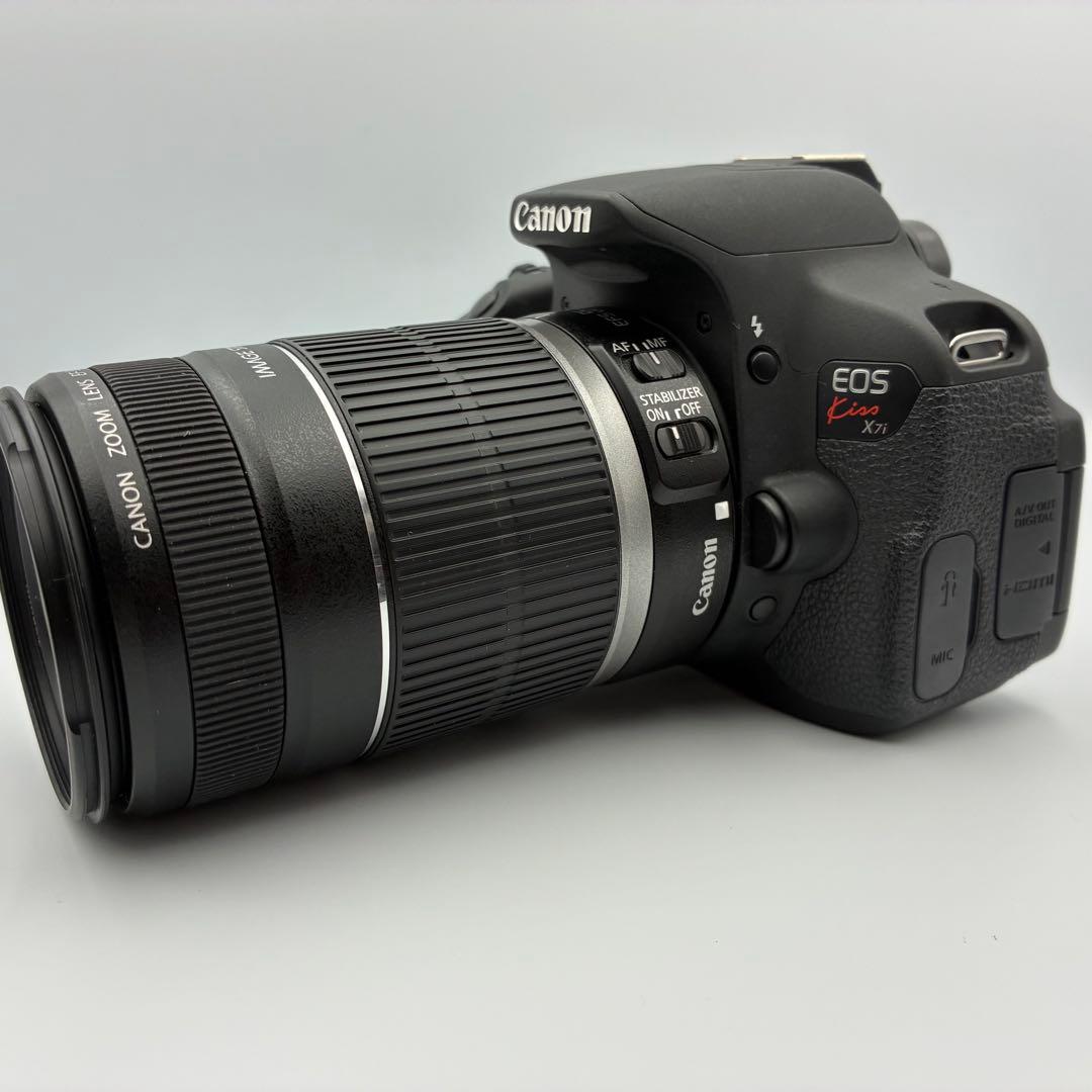 ⭐︎美品⭐︎ Canon EOS kiss X7i ダブルレンズ！デジタル一眼