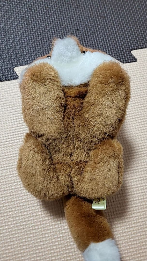 昭和レトロ　レア　希少　キタキツネ　チロンノプ　タグ付き　三英　日本製