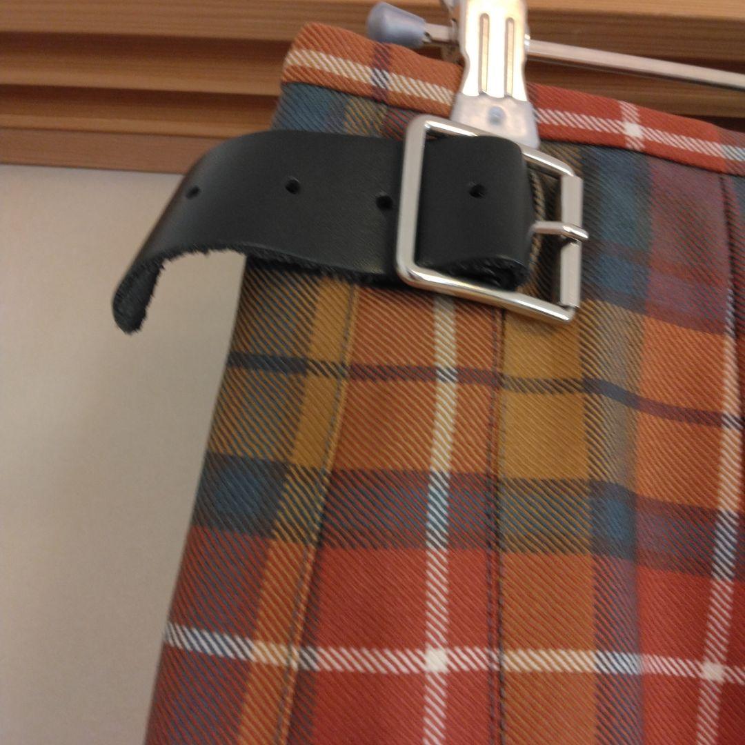 wool100%オニールオブタブリンスカート タータンチェック