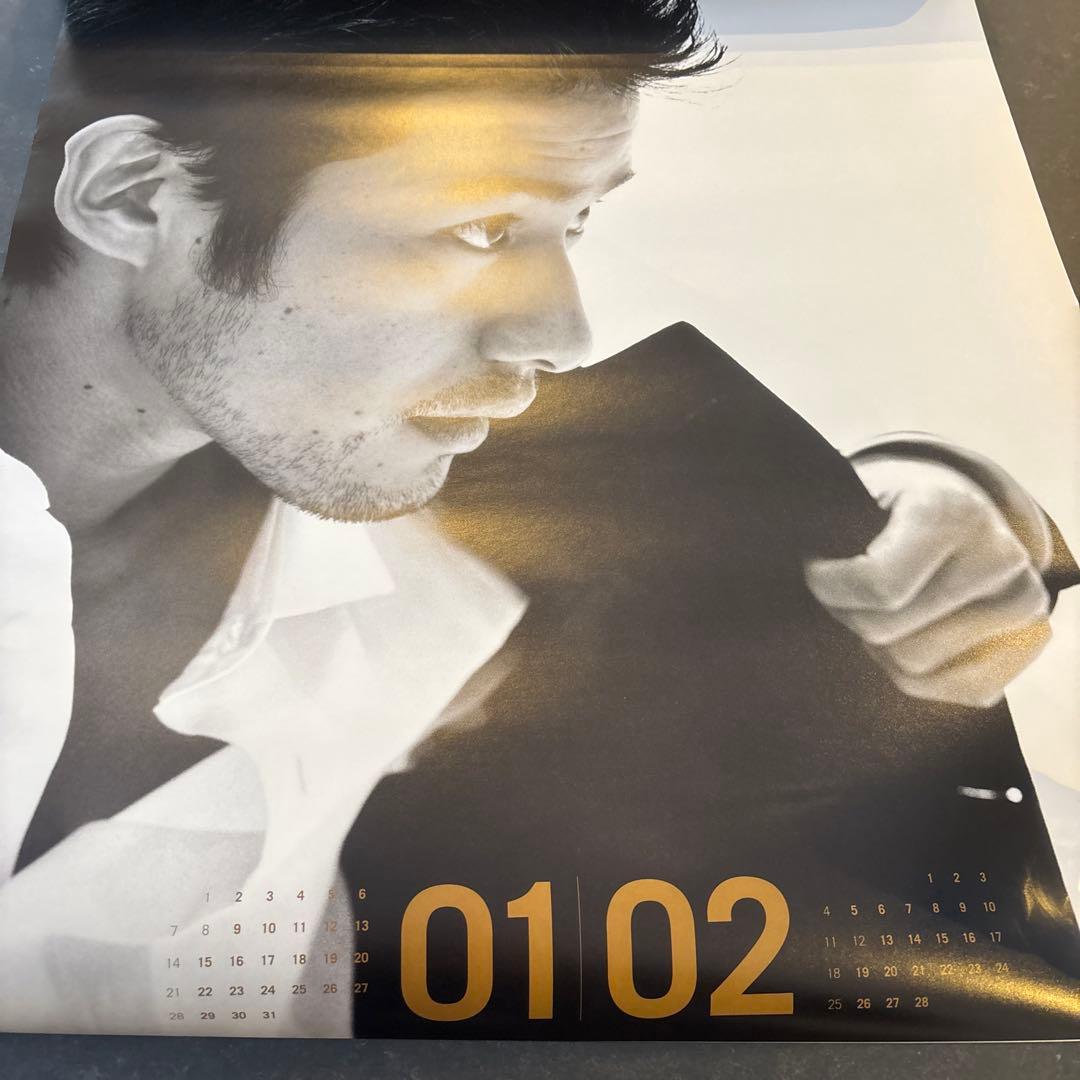 【レア】竹野内豊さん カレンダー 2001年 研音