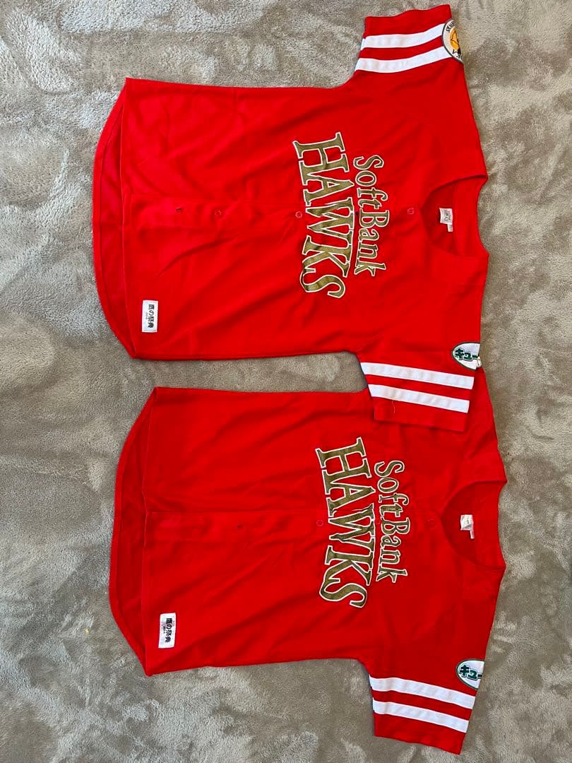 16着　ユニフォーム　ソフトバンクホークス　まとめ売り　お揃いセット