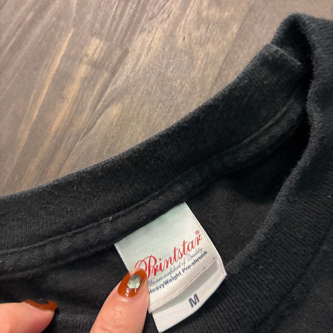 8SM1 10FEET ライブTシャツ　黒　M 古着 バンT used