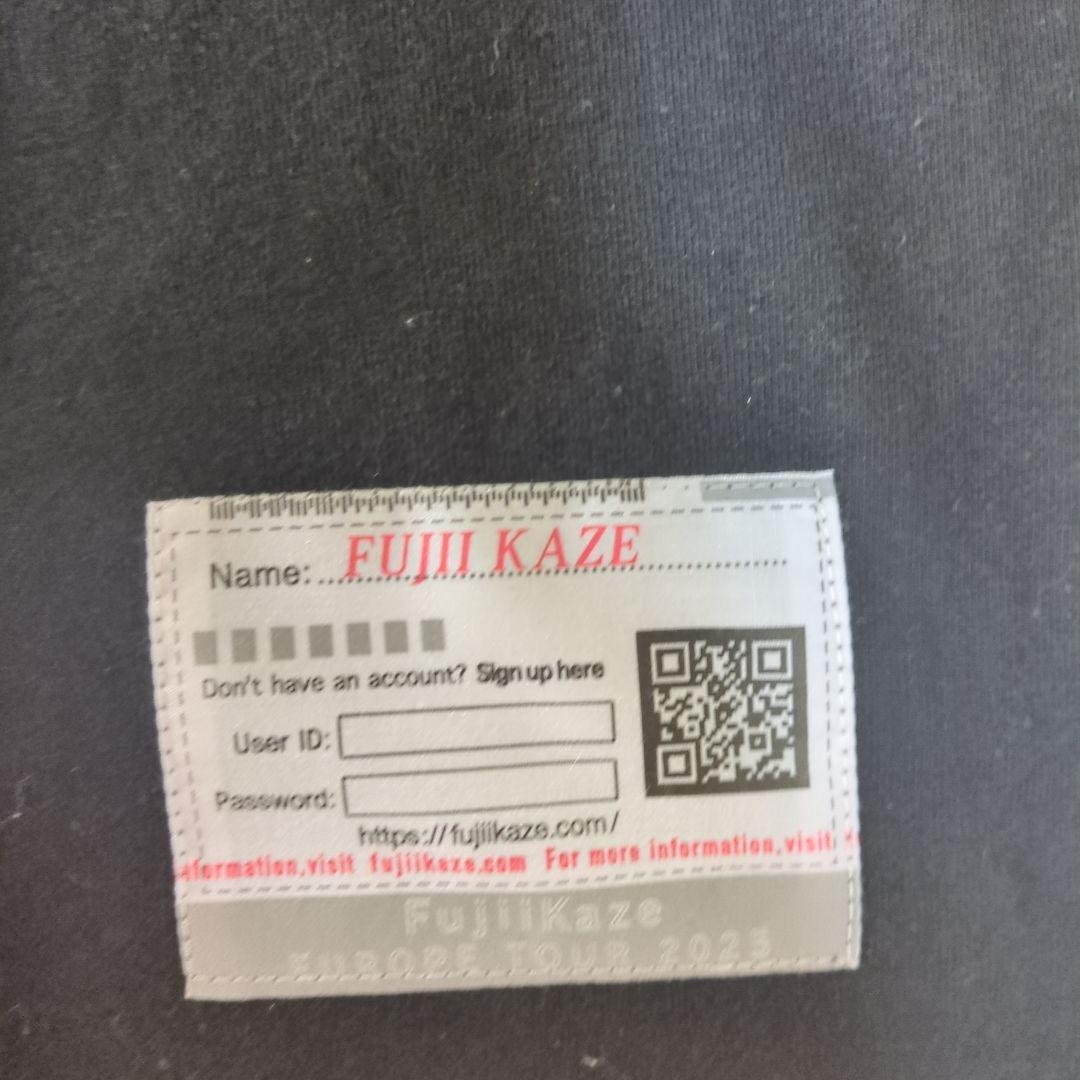 FujiiKaze EUROPE TOUR 2025 Tシャツ Lサイズ