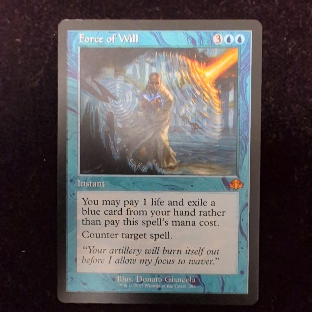 MTG　意志の力　Force of Will　英語版　4枚セット