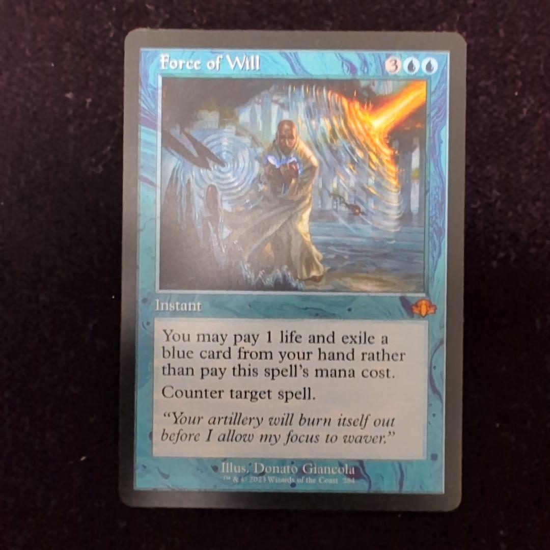 MTG　意志の力　Force of Will　英語版　4枚セット