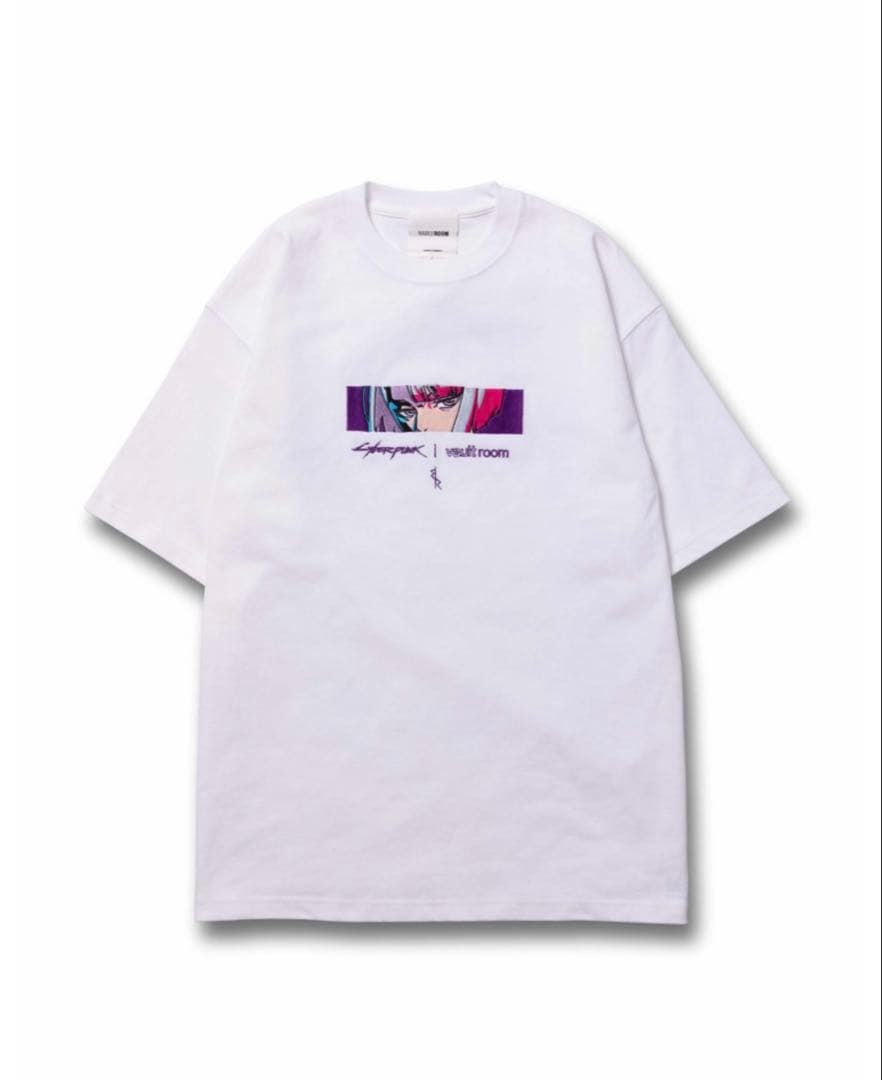 VR × CYBERPUNK LUCY TEE / WHT
