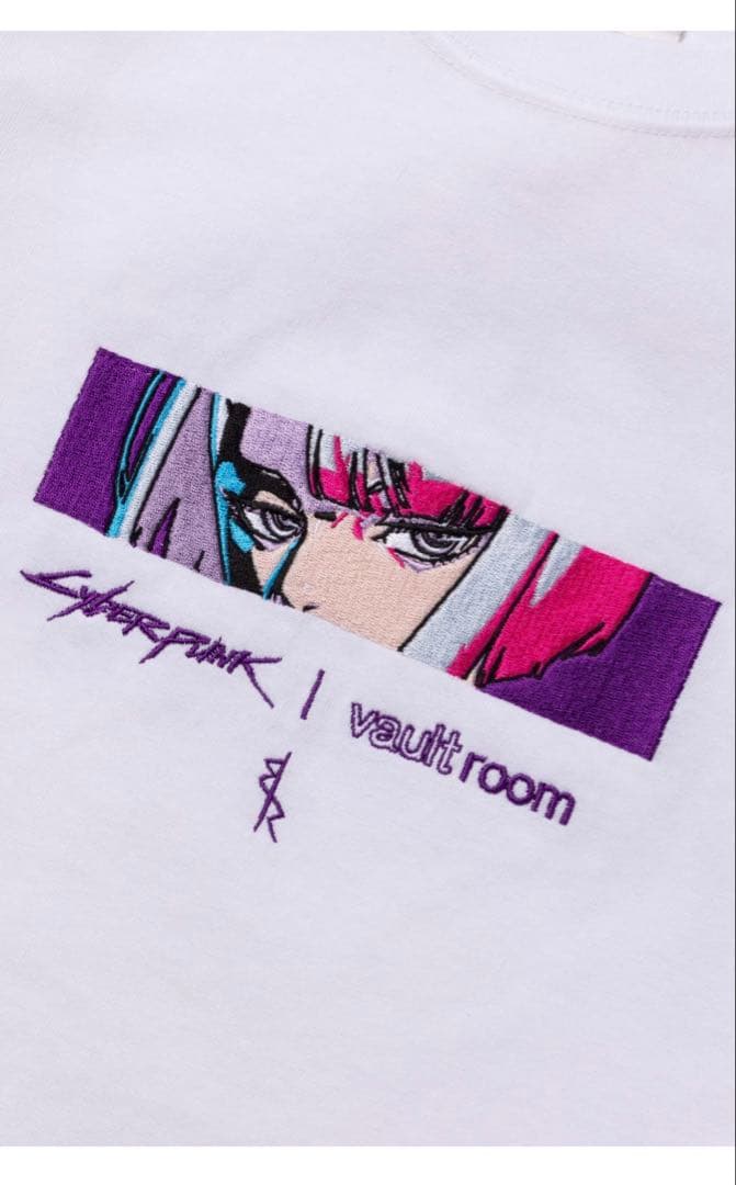VR × CYBERPUNK LUCY TEE / WHT