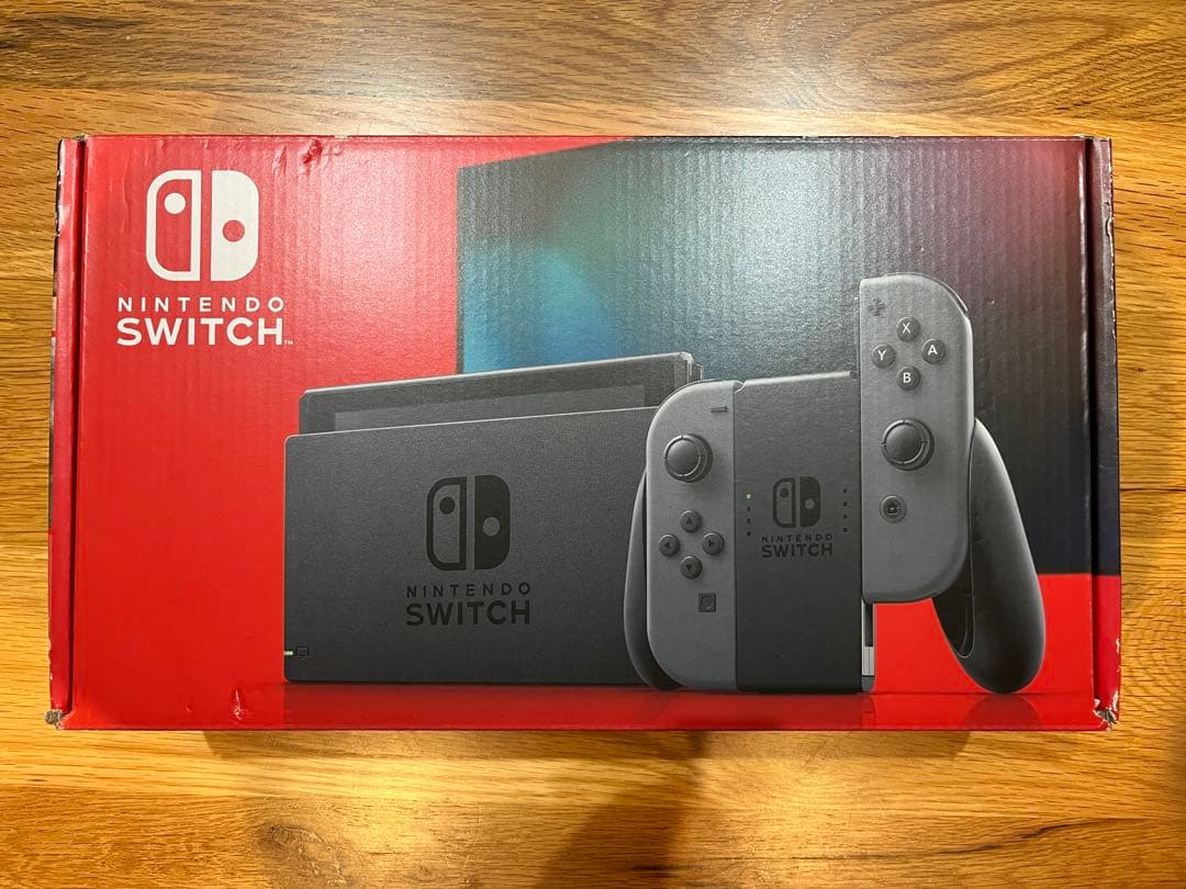 Nintendo Switch グレー 本体　おまけソフト付き