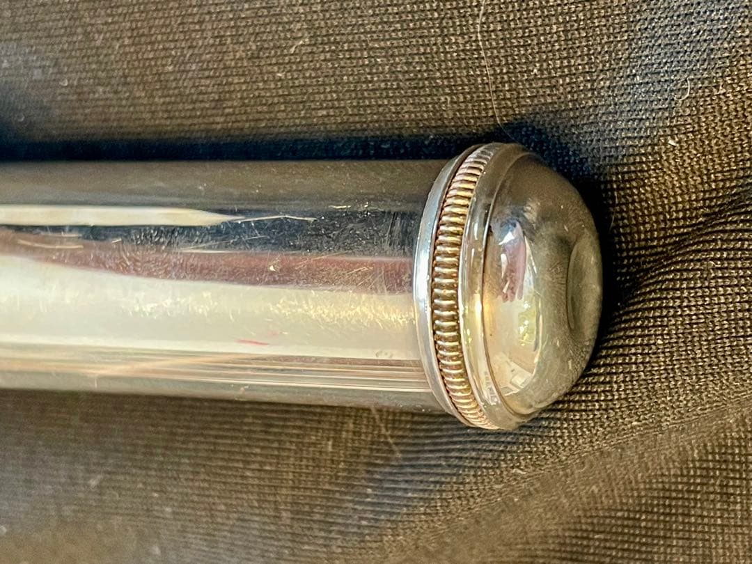 YAMAHA YFL411 銀製フルート ケース付き　調整必要