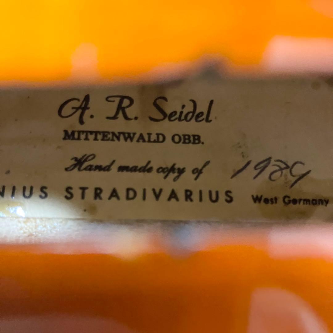 希少　ビオラ　A.R Seide ボディ406mm 1989年製　ドイツ製