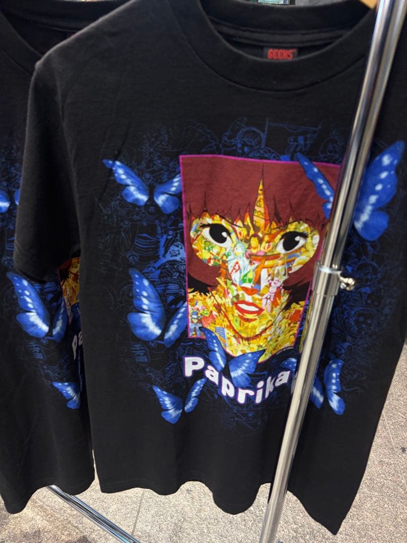 PAPRIKA Geeks Rule 15 Silkscreen Tee 黒